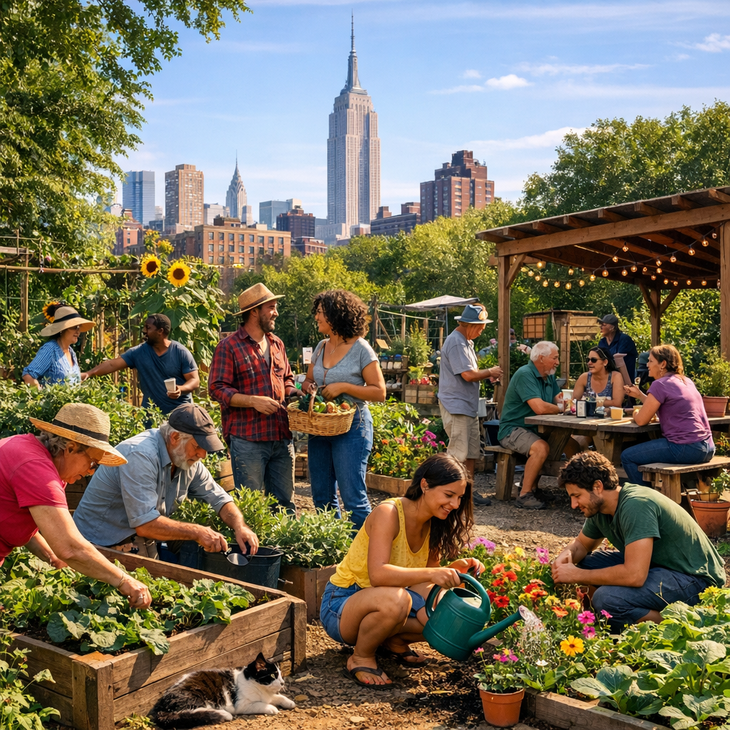 Cultivating Community: The Enduring Impact of New York City’s Community Gardens